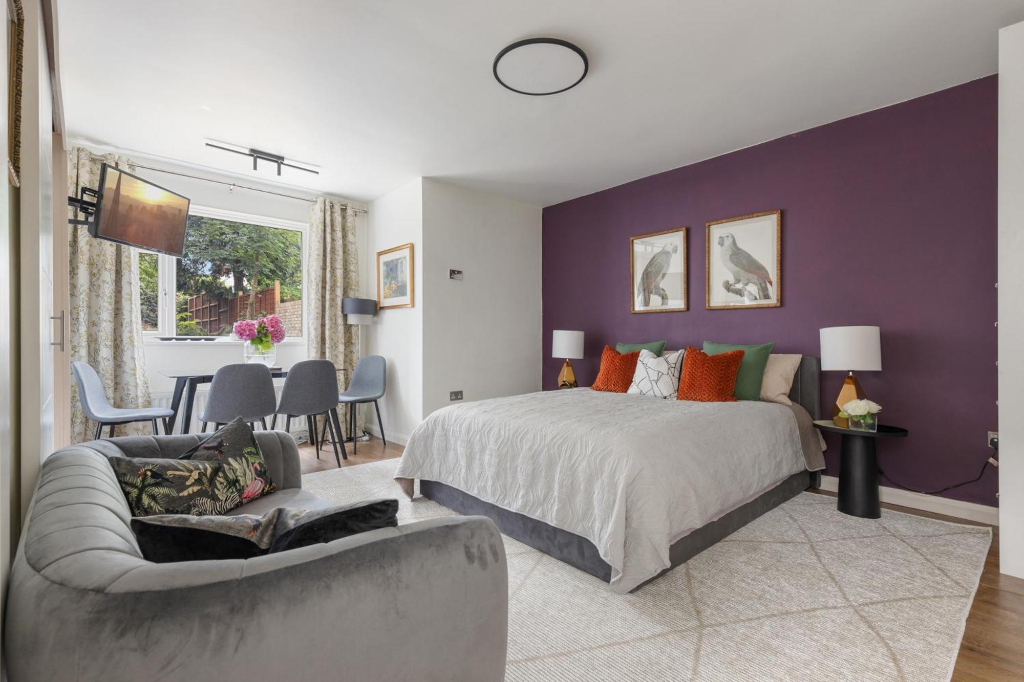 King Studio Apartment With Garden And Parking Ealing Exterior photo